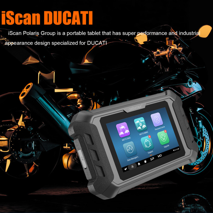 [US Ship] OBDSTAR iScan for DUCATI Motorcycle Diagnostic Tool Support IMMO Programming