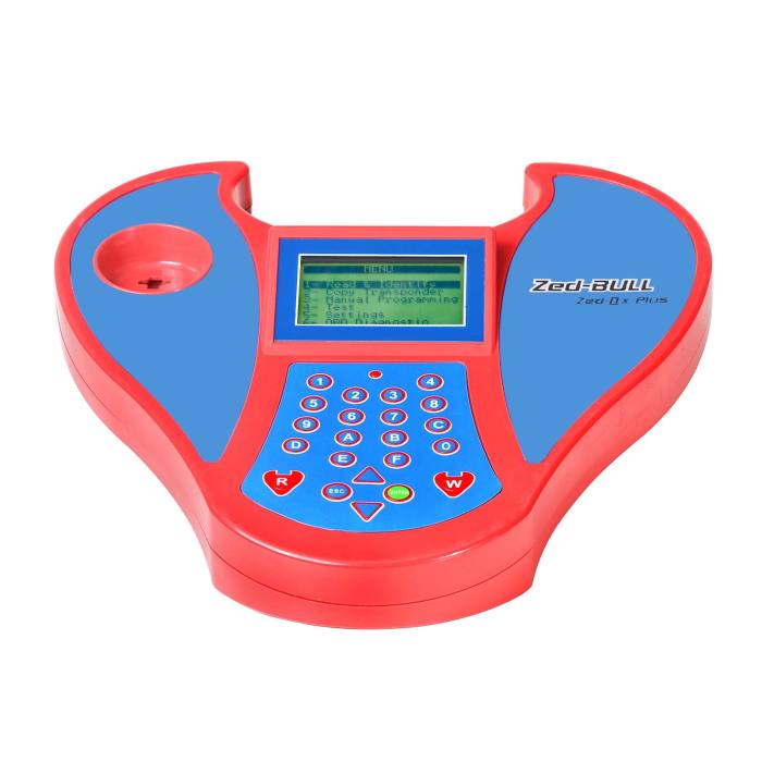 [UK Ship] Big Size ZED-Bull ZED BULL V502 Transponder Clone Key Programmer