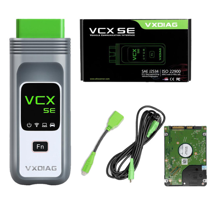 VXDIAG VCX SE for BMW with S/N V94SE*** Plus 1TB HDD for Diagnostic 4.32.15 Programming 68.0.800 Support WIFI & More License for other Brands