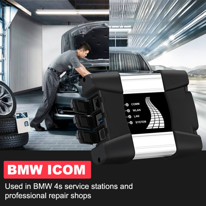 Pre-order V2021.9 Best Quality WIFI BMW ICOM NEXT A + B + C NEW GENERATION Of ICOM A2 Installed on Lenovo T410 4GB Memory Ready to Use