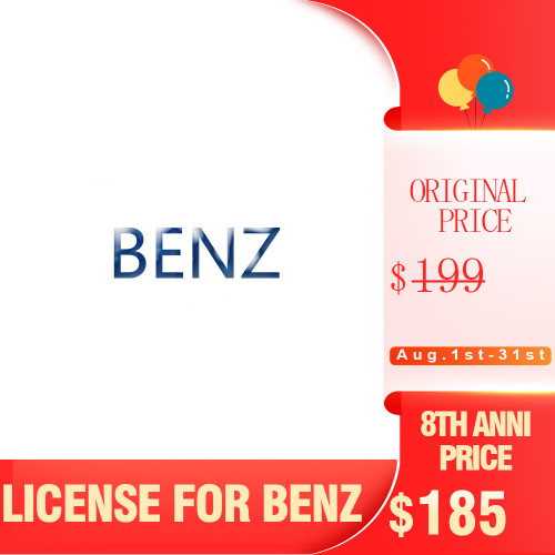 [8th Anni Sale] VXDIAG Multi Diagnostic Tool Authorization License for BENZ