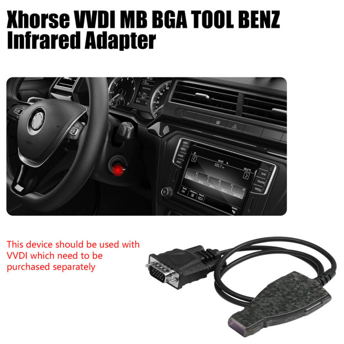 [Clearance Sale US Ship] Xhorse VVDI MB BGA TOOL BENZ Infrared Adapter