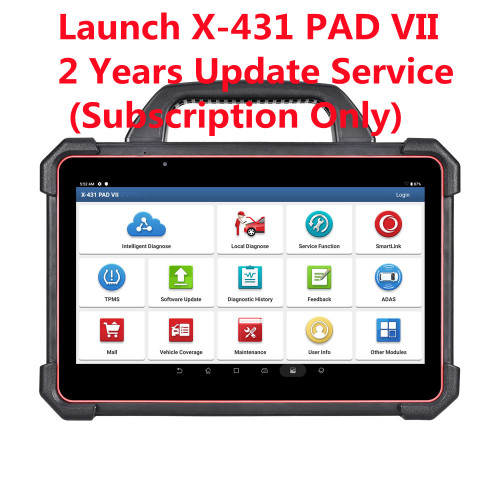 2 Years Update Service for Launch X-431 PAD VII PAD 7 Automotive Diagnostic Tool