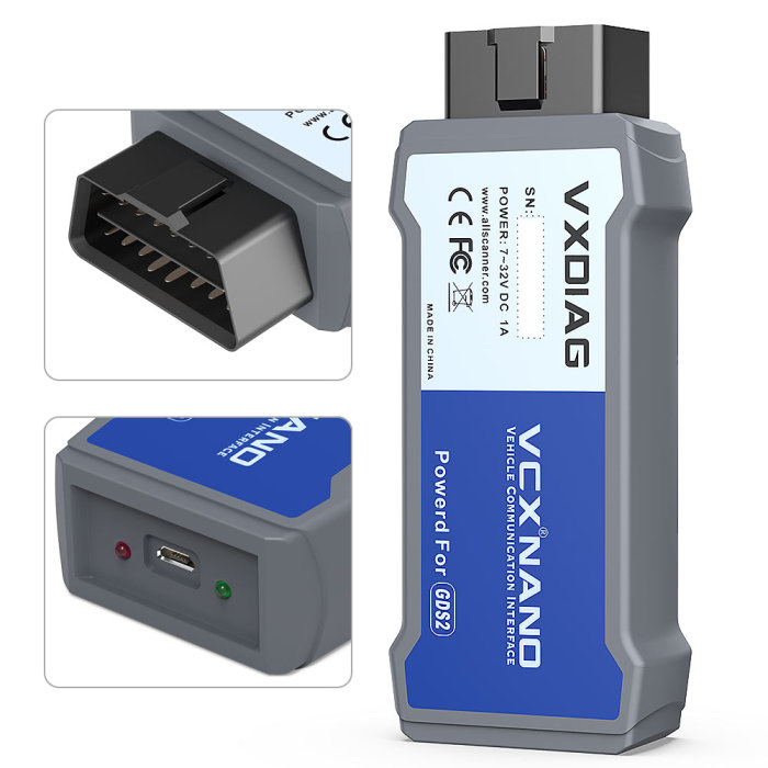 [8th Anni Sale] (Ship from US) USB Version VXDIAG VCX NANO for GM / OPEL GDS2 V22.2.03302 / 2021.4 Tech2WIN 16.02.24 Diagnostic Tool