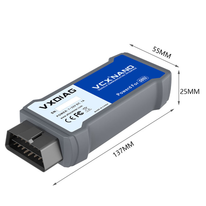 [8th Anni Sale] (Ship from US) USB Version VXDIAG VCX NANO for GM / OPEL GDS2 V22.2.03302 / 2021.4 Tech2WIN 16.02.24 Diagnostic Tool