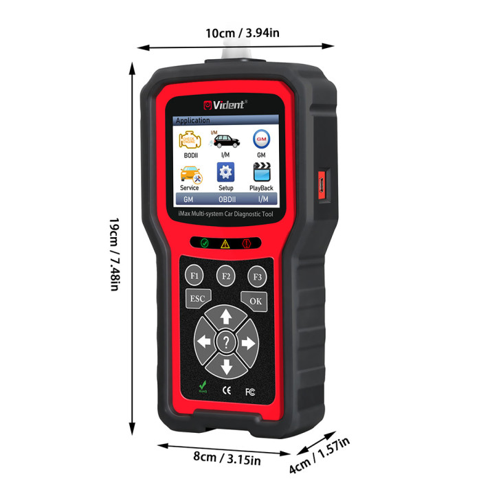 VIDENT iMax4304 GM Full System Car Diagnostic Tool for Chevrolet, Buick, Cadillac, Oldsmobile, Pontiac and GMC