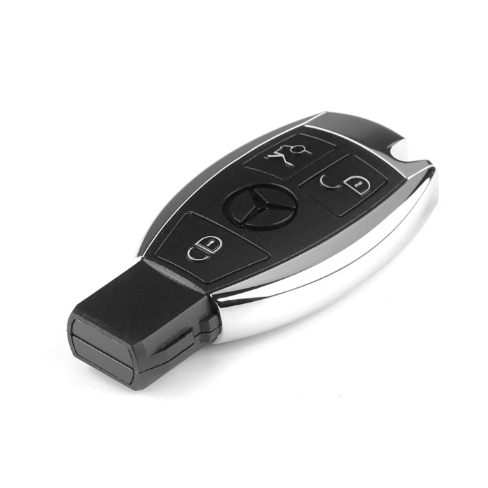 Smart Key Shell 3 Buttons Single Battery for Mercedes Benz 5pcs/lot