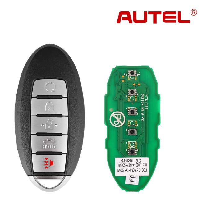 [In Stock] AUTEL IKEYNS005AL Nissan 5 Buttons Universal Smart Key 5pcs/lot