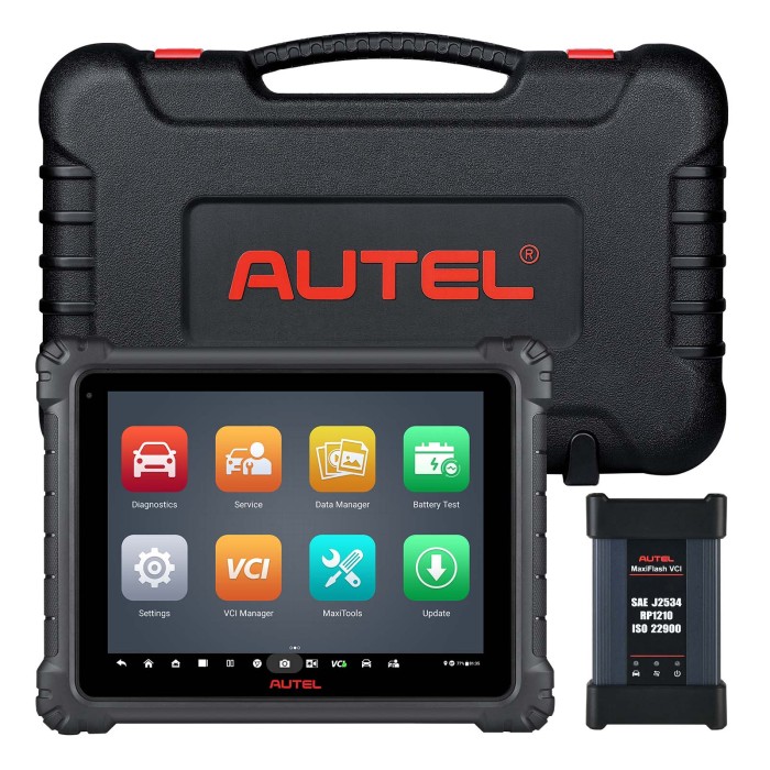 2022 Autel MaxiCOM Ultra Lite Intelligent Diagnostic Tool Multi-language Support Guided Functions Get Free Autel MV108