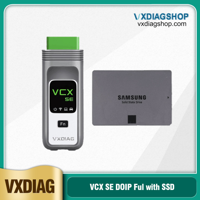 [8th Anni Sale] VXDIAG VCX SE DOIP Full 11 Brands with 2TB Software SSD Pre-Installed