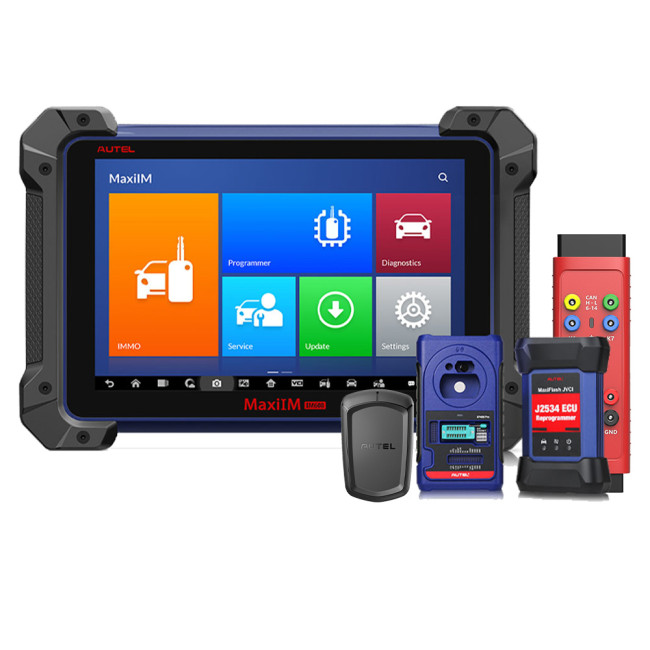 [8% Off $2483] Original Autel MaxiIM IM608 Key Programmer Full Version Plus APB112 Smart Key Simulator and G-BOX2