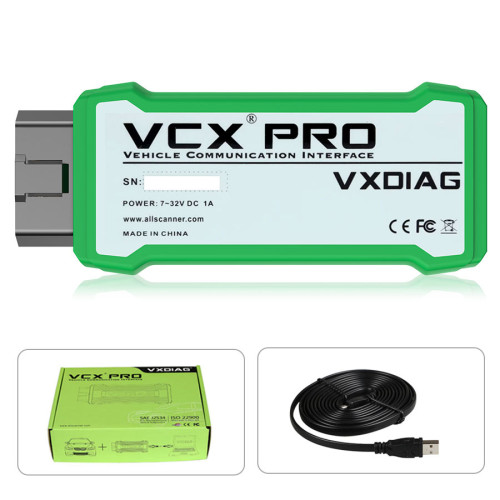 VXDIAG VCX NANO PRO Diagnostic Tool For GM FORD MAZDA VW HONDA VOLVO TOYOTA JLR Free 3 Software Free Shipping