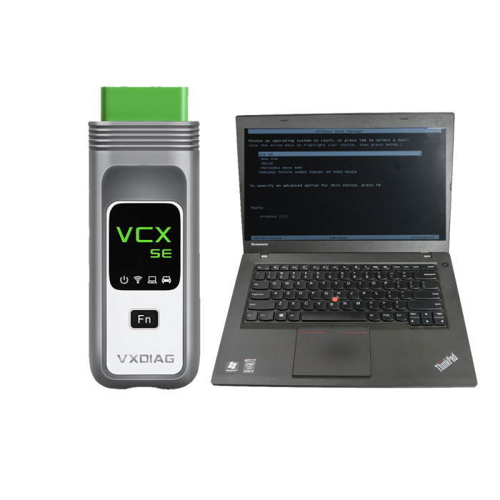 [8th Anni Sale] VXDIAG VCX SE DOIP Full Brands with 2TB Software HDD Pre-installed on Second-Hand Lenovo T440P Laptop