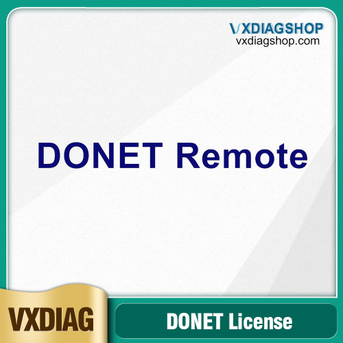 VXDIAG DONET Remote Diagnosis Coding Programming Authorization Service for VXDIAG SE, DoIP, Multi Tool Series