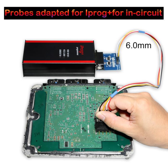 [EU Ship]Cheap Probes Adapter for IPROG+ for in-circuit ECU Work with Iprog+ Programmer and Xprog