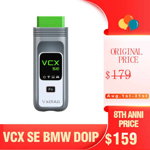 [8th Anni Sale] VXDIAG VCX SE for BMW Same Function as ICOM A2 A3 NEXT WIFI OBD2 Diagnostic Tool without HDD