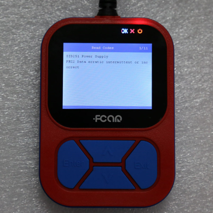 Exclusive Sale Fcar F502 Heavy Duty Handheld Code Reader for J1939 and J1708 Truck Scanner