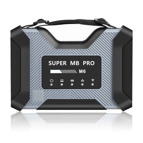 [EU Ship] SUPER MB PRO M6 Wireless Star Diagnosis Tool with Multiplexer + Lan Cable + Main Test Cable