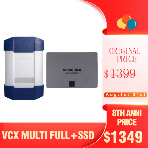 [8th Anni Sale] VXDIAG Multi Tool for Full Brands with 2TB SSD incl JLR HONDA GM VW FORD MAZDA TOYOTA Subaru VOLVO BMW BENZ