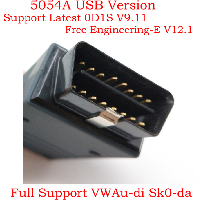 VAS5054A Support GEKO online ODIS V9.11 Free Engineering-E V14.1 For VW/Au-di Skda cars diagnostic whole car system scan