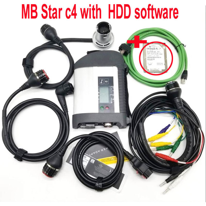 Mb Star C4 SD Connect 4 wifi Software SSD Multiplexer C4 with laptop CF-D1 i5 8gb tablet Car Diagnostic Scan Tool