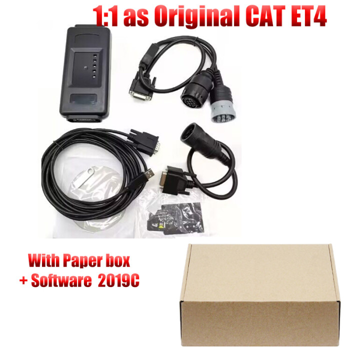 2023A Caterpillar ET4 Adapter 478-0235 Truck Diagnostic Tool CAT4 ET4 Heavy Duty Scanner for Truck/Excavator Truck diagnosis