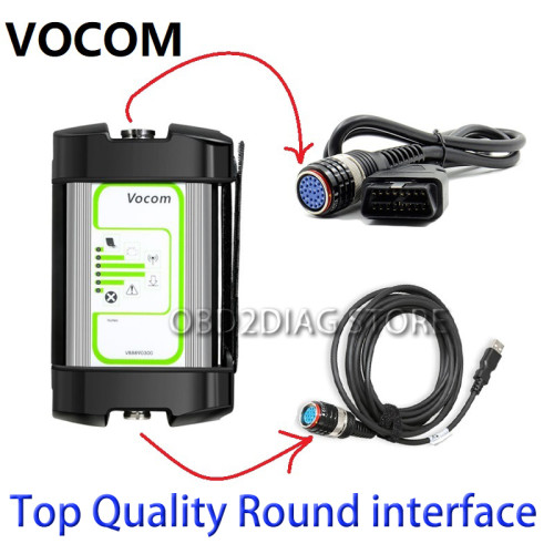 Heavy Duty Diagnosis Vocom II 88890300 with Software PTT2.8.15 + CF-C2 Truck excavator Diagnostic Tool
