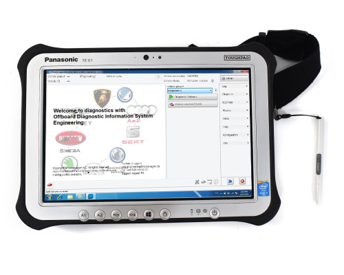 WiFi V6154 ODiS V6.2 with PAD FZ-G1 Free Engineer V12.1 replace the 5054A Diagnostic Program Tool