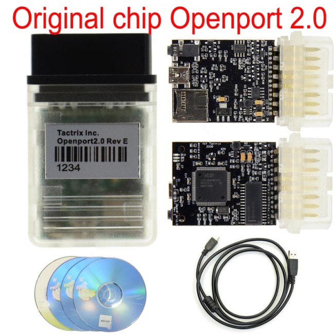 Newest Tactrix Openport 2.0 ECU FLASH Chip Tuning interface Tunning Works For Multi-Brand Car