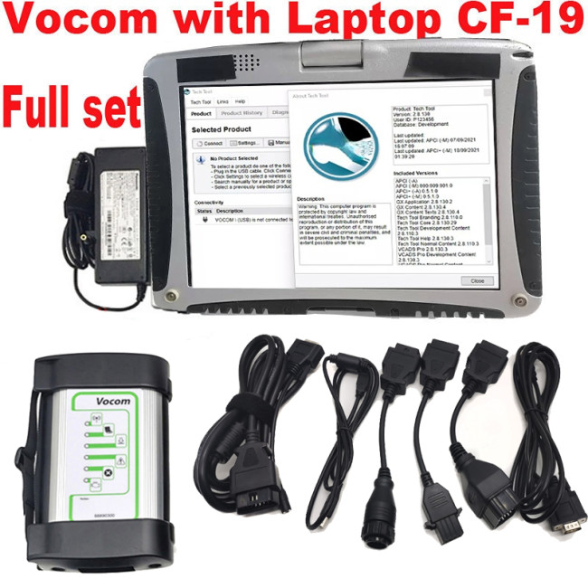 Volvo Vocom Diagnostic Tool For Heavy Duty Truck V2.8.150 PTT SW tech Diagnosis