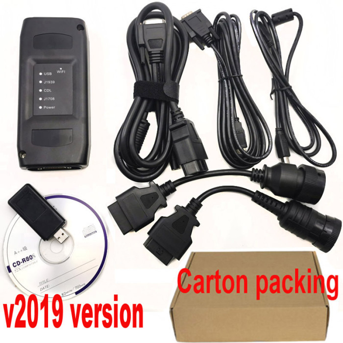 CAT ET3 wifi Adapter III Truck Diagnostic tool CAT3 Communication Connection 9pin 14pin obd cable caterpillar Heavy Duty Scanner