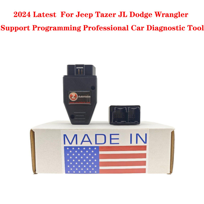 2024 Latest  For Jeep Tazer JL Dodge Wrangler Support Programming Professional Car Diagnostic Tool