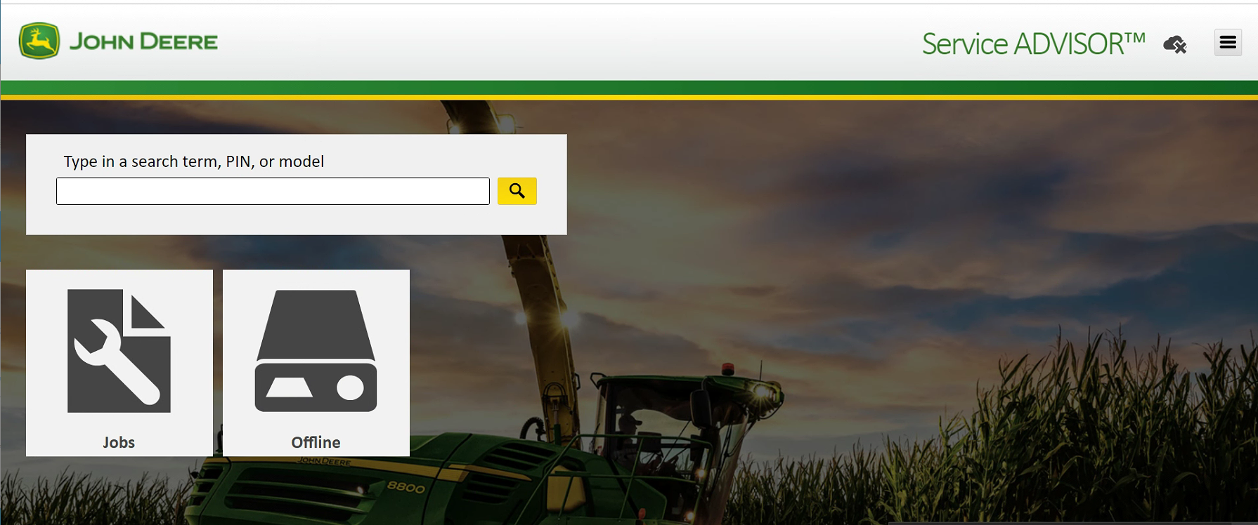 John Deere EDL V3 software