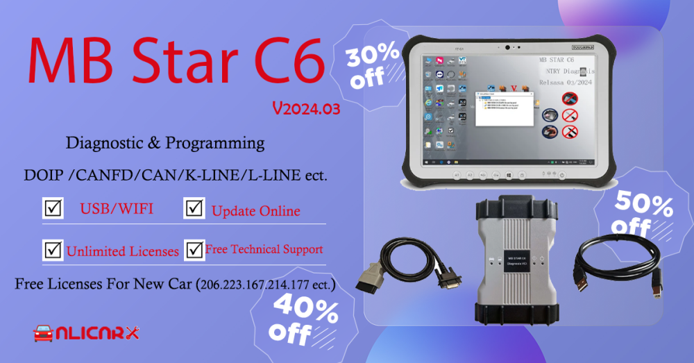diagnostic tool MB STAR C6 for Benz