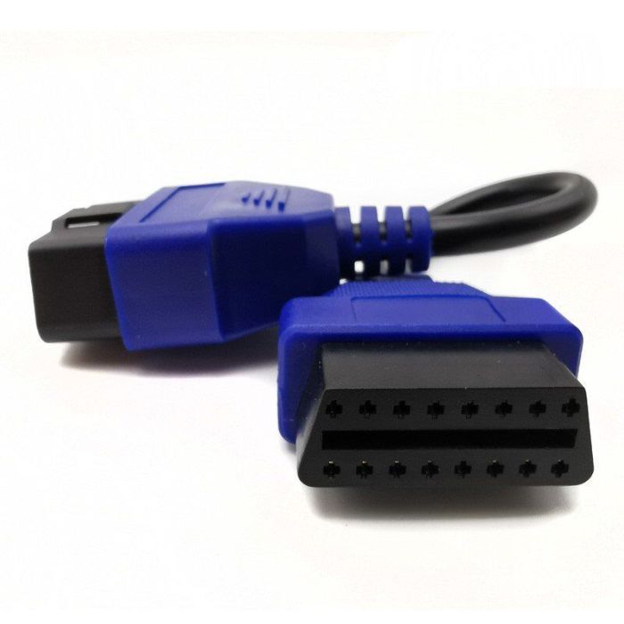 obd2 extension cable blue