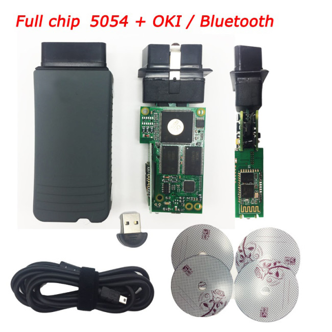 VA5054A Original OKI With Bluetooth Full Chip For AUDI VW BAMB230 OBDII Car Diagnostic Tool ODIS Free Engineer Software