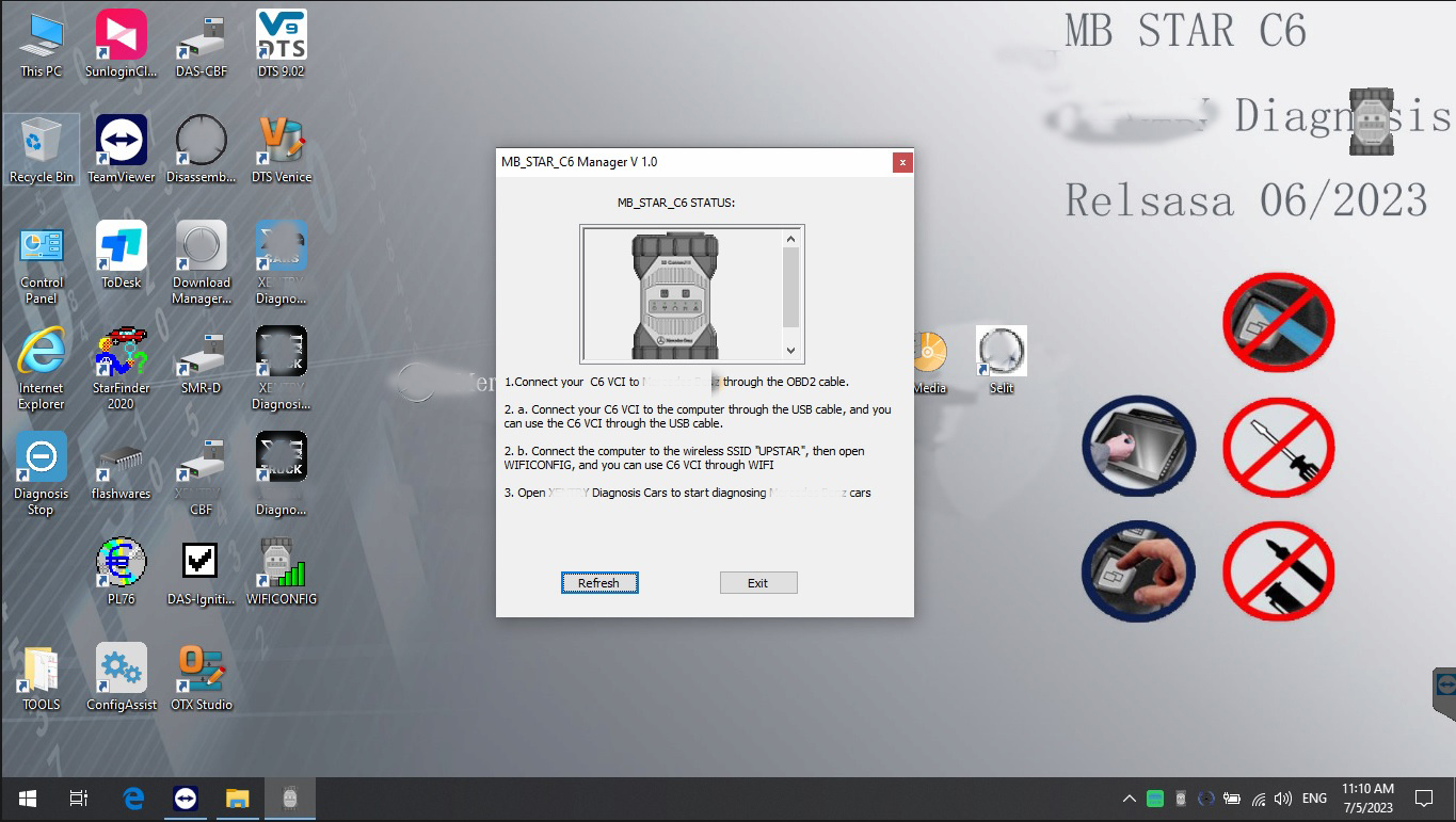 mb star c6 diagnostic software for Benz