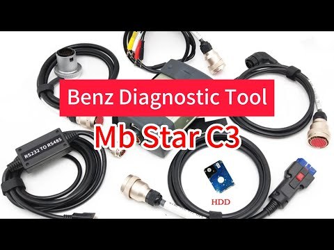 Mercedes Benz MB Star C3 Pro Multiplexer Full Set for Benz Auto Diagnostic Tool New Xentry STAR C3 Mutiplexer with  Software