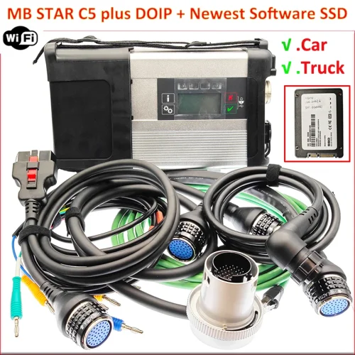 MB Star C5 Diagnosis Tool SD Connect Compact 5 Support DOIP for Mercedes Benz Cars and Trucks