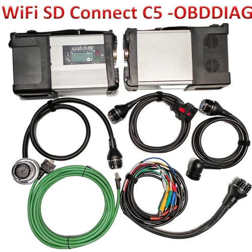 MB Star C5 Diagnosis Tool SD Connect Compact 5 Support DOIP for Mercedes Benz Cars and Trucks