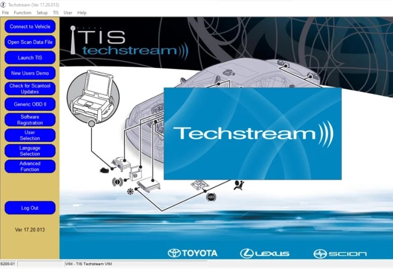 TOYOTA Diagnostic tool Software Techstream V17.20.013 - ALicar