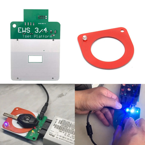 EWS3 EWS4 Test Platform Rechargeable For BMW/Land Rover EWS Programmer PCF7935 Tester Program& Auto Lock Inspection Loop for Key
