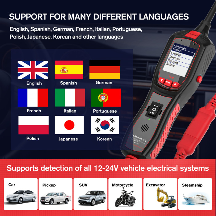 car battery voltage tester