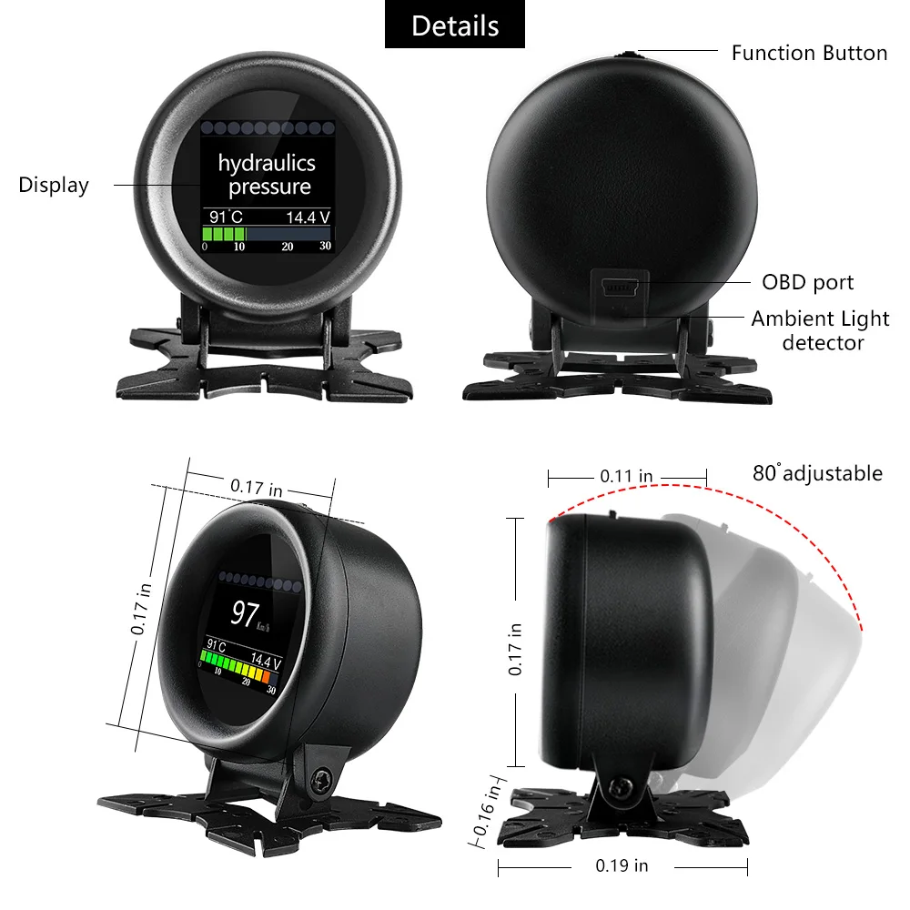 Car OBD2 Multi-Function Meter Car OBD2 Multi-Function Meter
