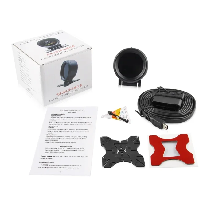 ALicar A205 Car OBD2 Multi-Function Meter onboard computer Head Up Display Speed Fuel Consumption