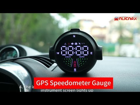 ALicar M10 GPS Speedometer Gauge Vehicle HUD Suitable For Car Truck Bus