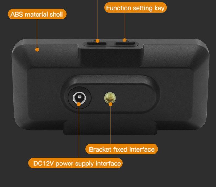 Automobile inclinometer HUD