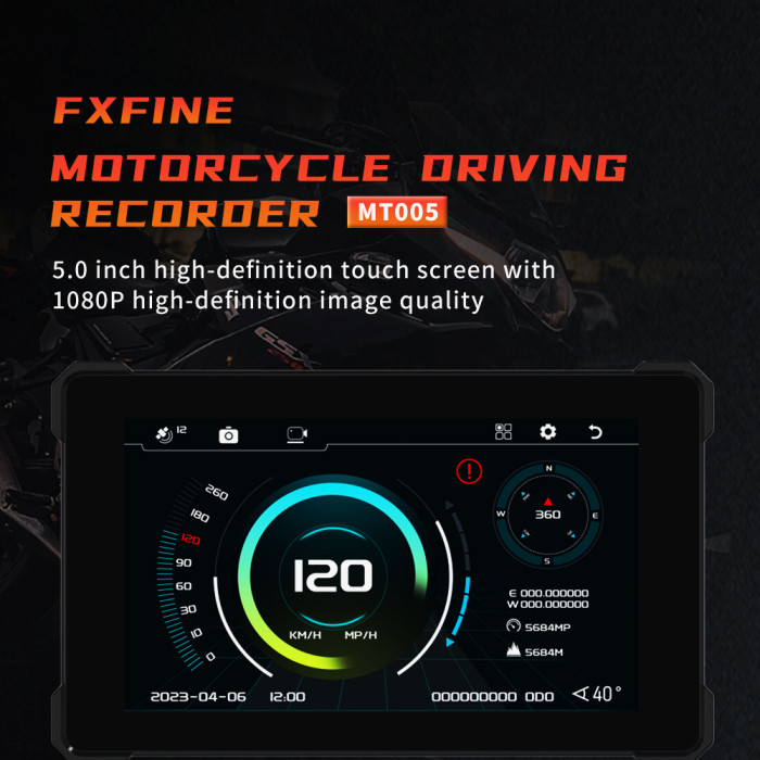 MT005 motorcycle driving recorder