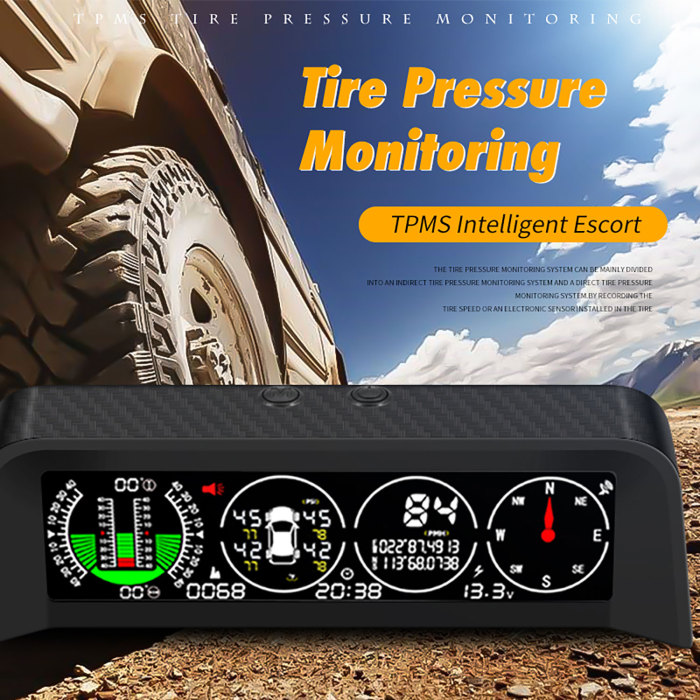 3 IN 1 tire pressure monitoring