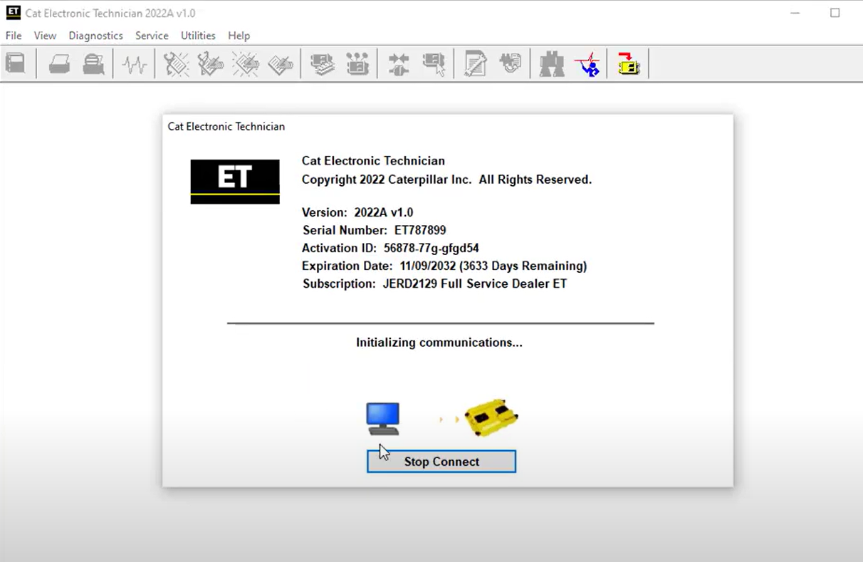 Caterpillar Cat ET 2022A